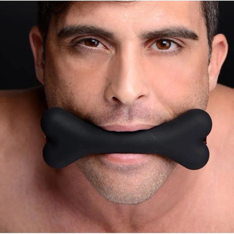Hound Adjustable Dog Bone Gag