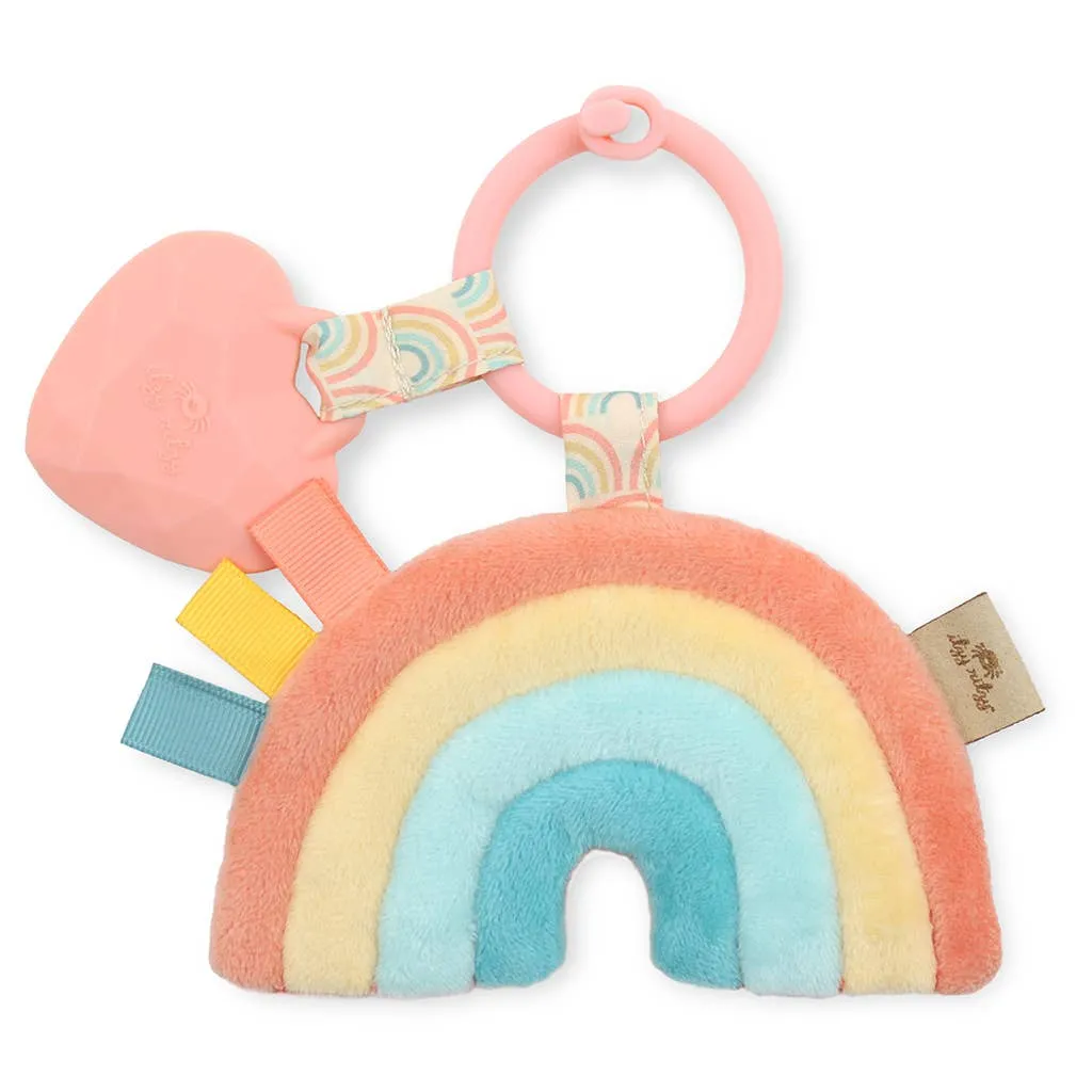 Itzy Pal Plush/Teether | Rainnow