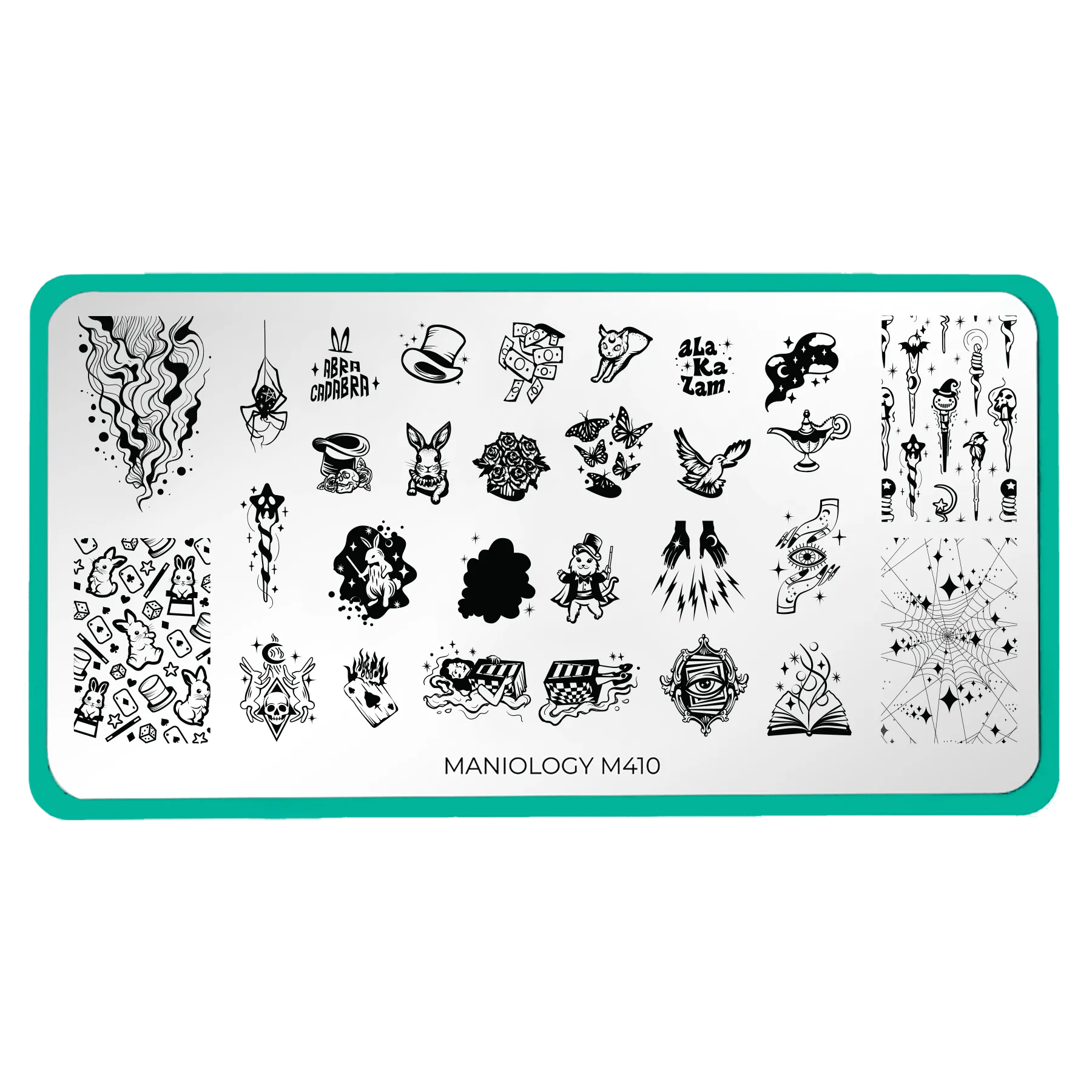 Magic Show (M410) - Nail Stamping Plate