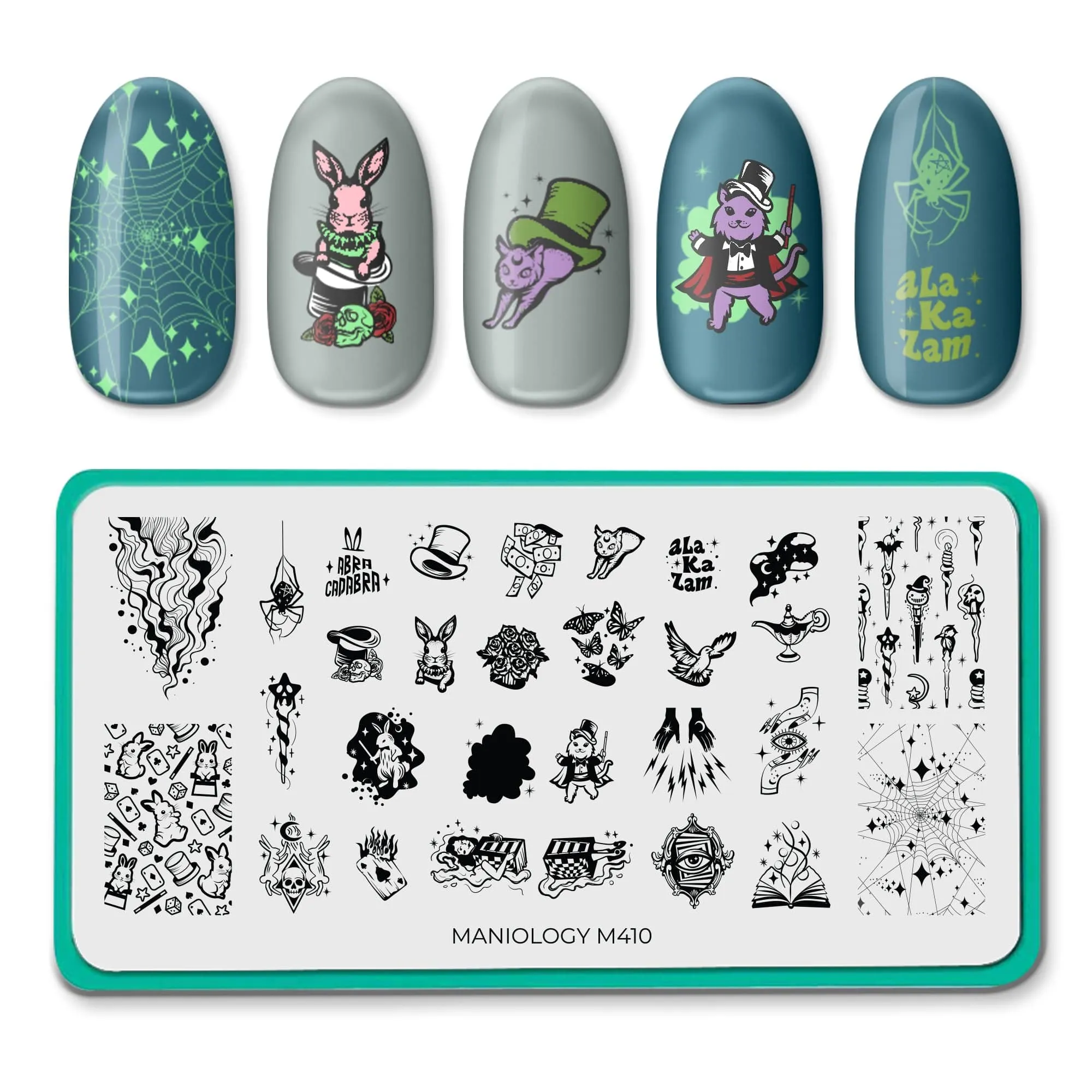 Magic Show (M410) - Nail Stamping Plate